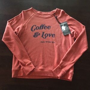 good hYOUman Coffee & Love sweatshirt